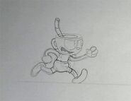 Concept art of Cuphead