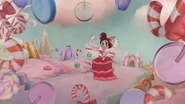 The Baroness saying goodbye to Cuphead