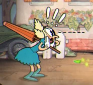 Sally Stageplay surpresa, no começo de sua 2ª Fase.