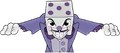 King Dice se preparando para engolir a câmera.