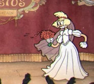 Sally Stageplay na introdução de sua batalha.