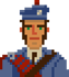 Scottish soldier portrait