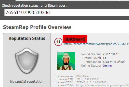 HowTo - Get your Steam ID 32