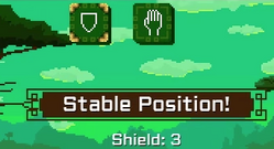 Dice Stable Position