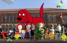 George's cameo in the "Book People Unite" commercial.