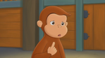 Curious George Royal Monkey- George plans to run away from Simiana