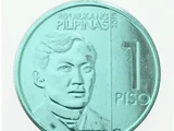 Philippine 1 peso coin