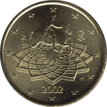The Italian 50 euro cent coin