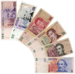 Argentine peso notes