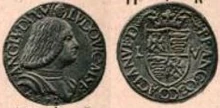 The 1497 pattern of Ludovico and the coat of arms of the House of Sforza