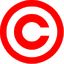 Red copyright