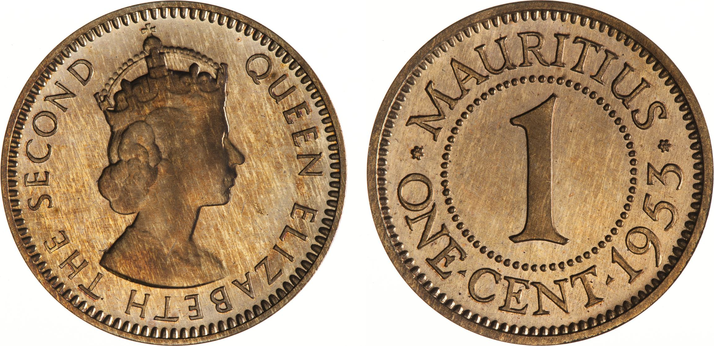 Mauritian 1 cent coin, Currency Wiki