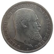 5 Mark Württemberg Wilhelm II