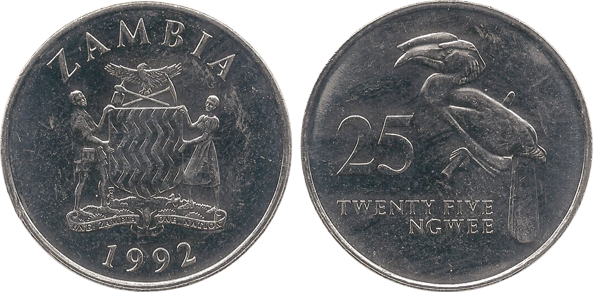 Zambian 25 ngwee coin Currency Wiki Fandom