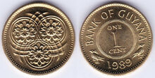 Guyana 1 cent 1989