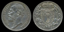 Liechtenstein 1 frank 1924
