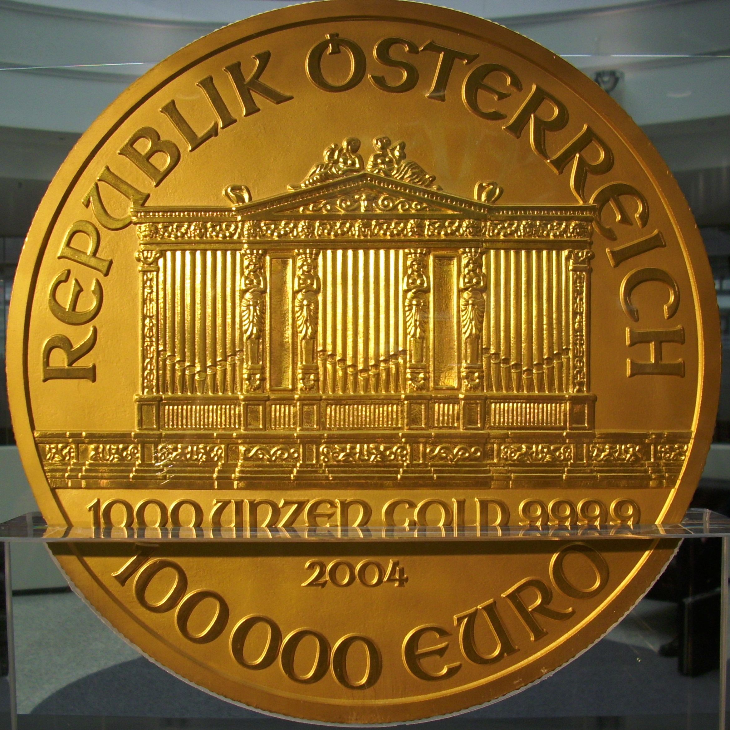 Austrian 100 000 Euro Coin Currency Wiki Fandom