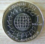 AU $1 CHOGM2011