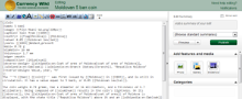 Currency Wiki editing
