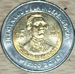 Francisco Primo de Verdad y Ramos 5 peso coin 2008