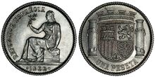 1934 1 Peseta