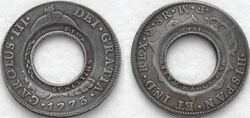 Holey dollar coinage NSW 1813 a128577