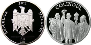 Moldova 50 lei 2011 Colindul