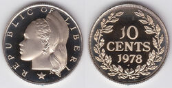 Liberia 10 cents 1978 proof.jpg