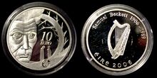 Irish-10-Euro-Coin-Samual-Beckett