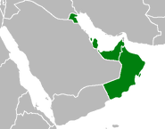 &nbsp;&nbsp;&nbsp;&nbsp; Countries that used the Gulf rupee.