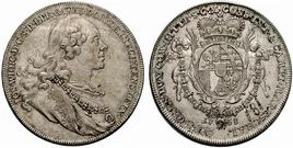 Liechtenstein thaler 1758
