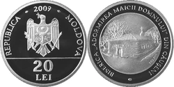 Moldova 20 lei 2009