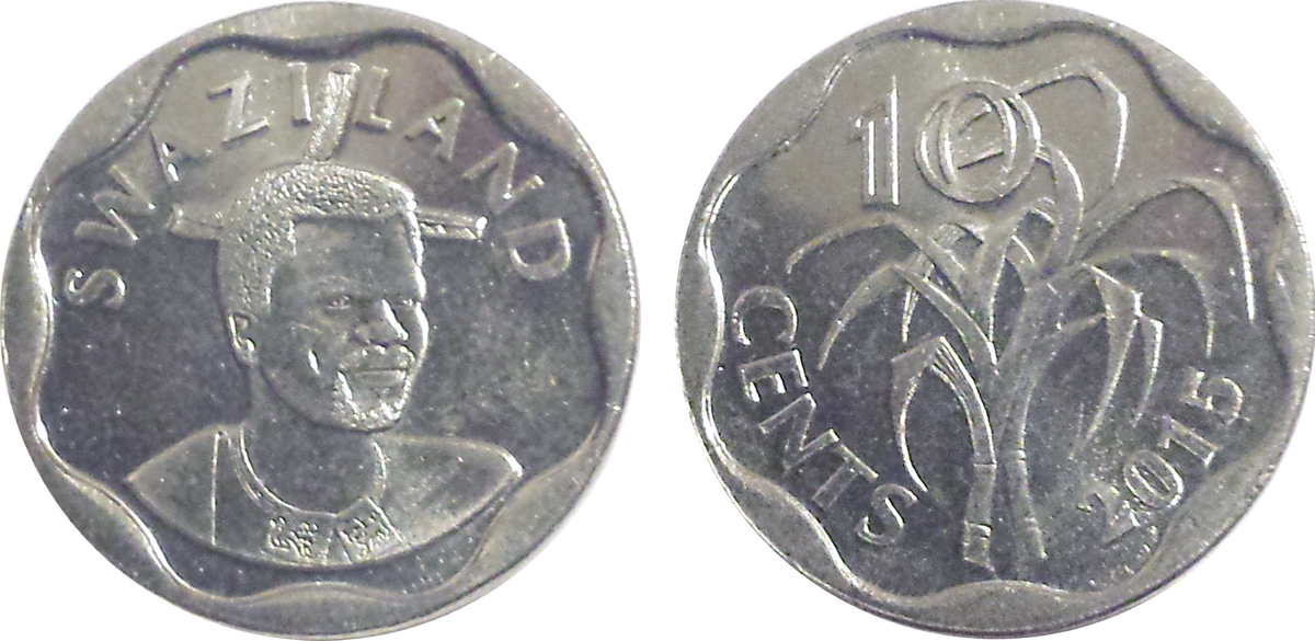 Swazi 10 cent coin, Currency Wiki