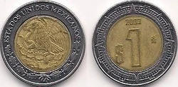 Estados unidos mexicanos coin
