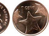 Bahamian 1 cent coin