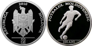 50 lei Fotbalul Moldovenesc