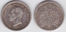 Spain 50 centimos 1926