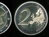 Estonian 2 euro coin
