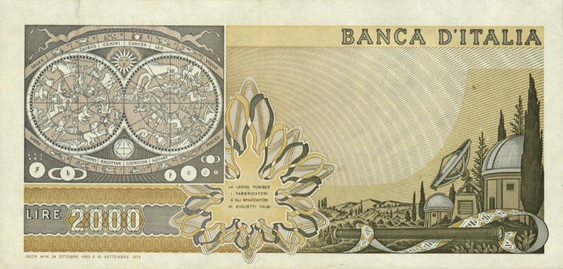 Italian 2000 lira banknote | Currency Wiki | Fandom