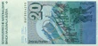 Swiss 20 franc note 1978 reverse