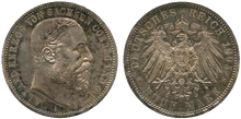 Saxe-Coburg-Gotha 5 mark 1895