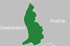 Location Liechtenstein