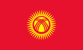 Flag of Kyrgyzstan