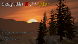 SlendyTubbies III V1.27 Vs. SlendyTubbies 2D V1.5 (Update Version) 