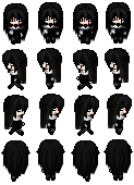 Ghost Girl sprites