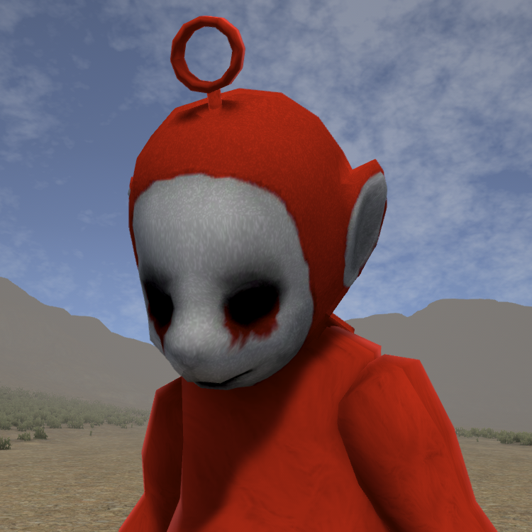 Slendytubbies 2d character and s2d multiplayer character