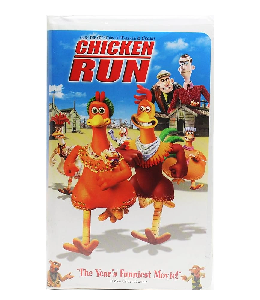 Opening and Closing to Chicken Run (2000 VHS) Custom And Real Deal