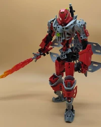 Raeys' first Toa form.
