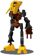 Aino as a Toa of Sand.