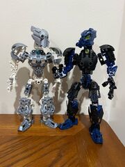 Tayluu and Kualus as Toa.